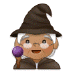 🧙🏽‍♀️ woman mage: medium skin tone display on Samsung